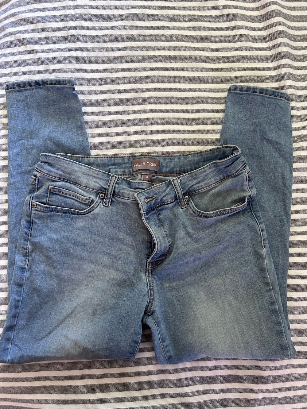 Falls Creek Women's Light Blue Skinny Jeans